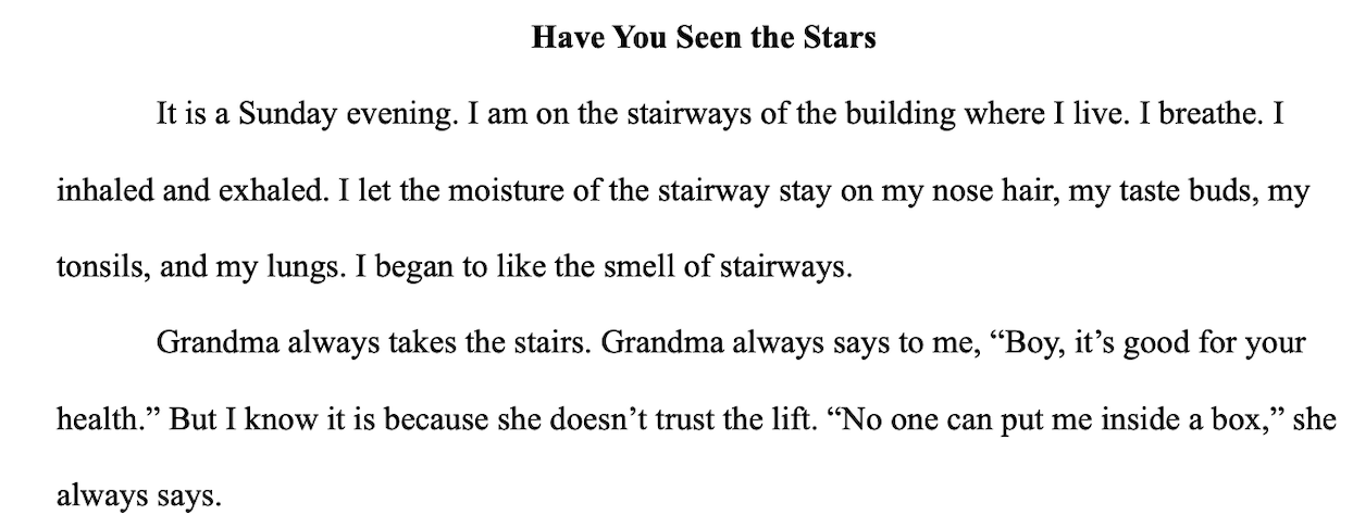 Short story